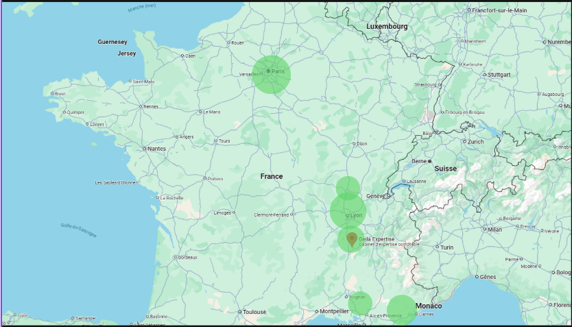 carte des clients